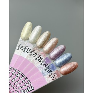 Гель лак Toki-Toki Shell  №01,  5мл. Photo 3